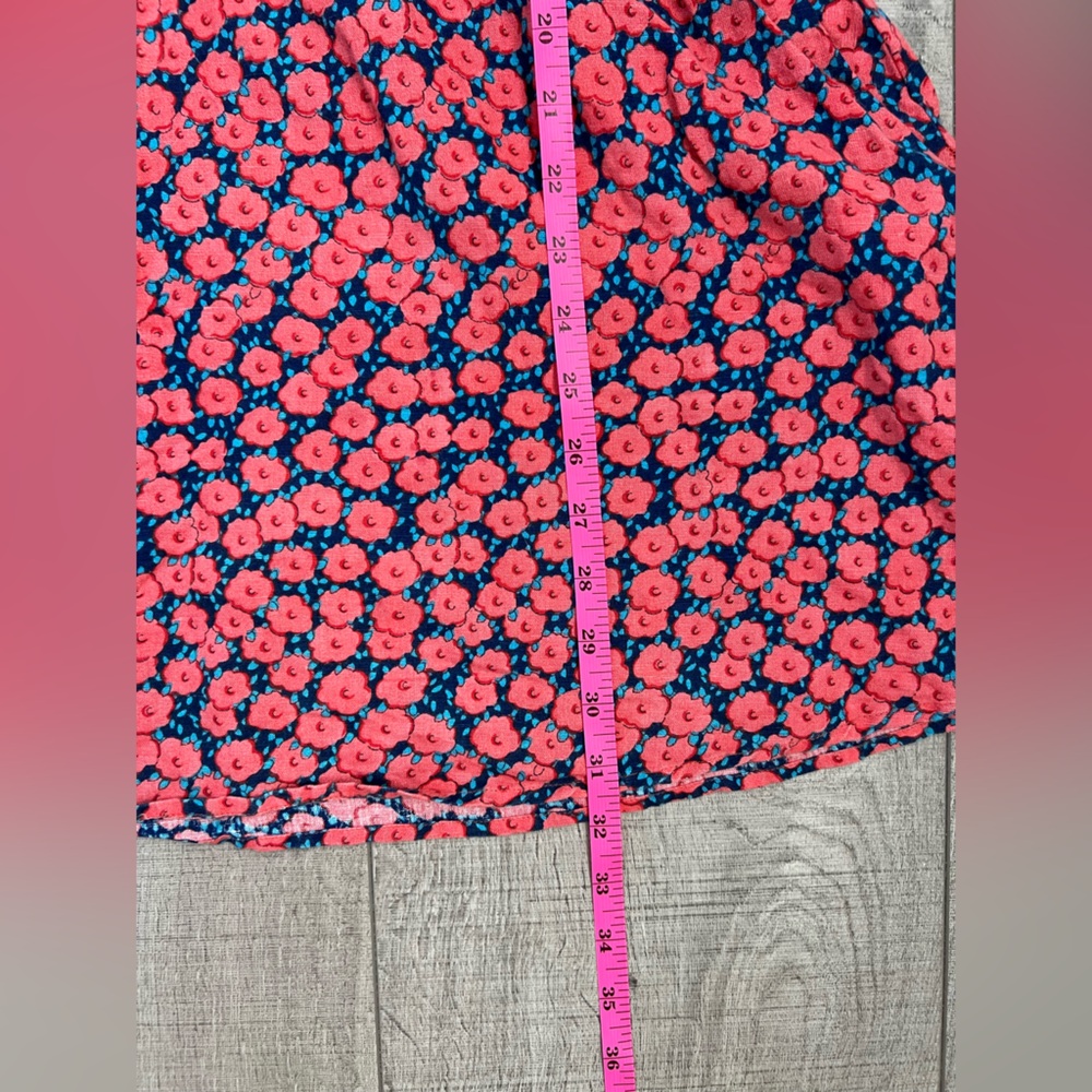 Topshop Linen Blend Floral Mini Dress - Picture 6 of 8